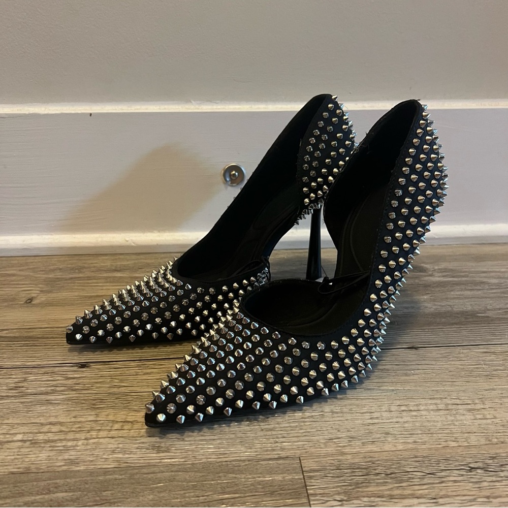 NWT Zara Studded Heels